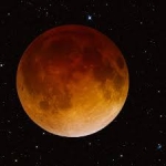 lunar  eclipse, blood moon