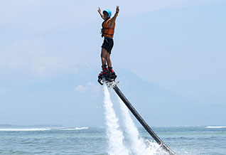 Soar to New Heights with Water Flyboarding